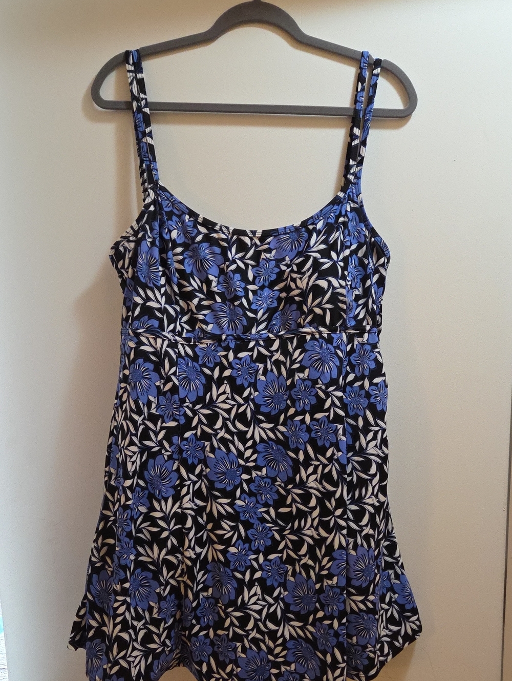 Coldwater Creek Floral Print Swim Dress 18